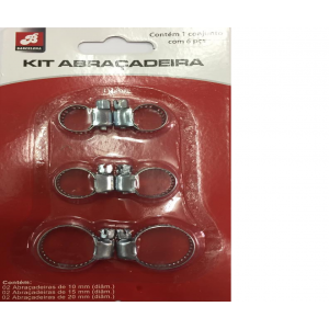 KIT ABRAÇADEIRA CONTÉM 06 PEÇAS BARCELON...