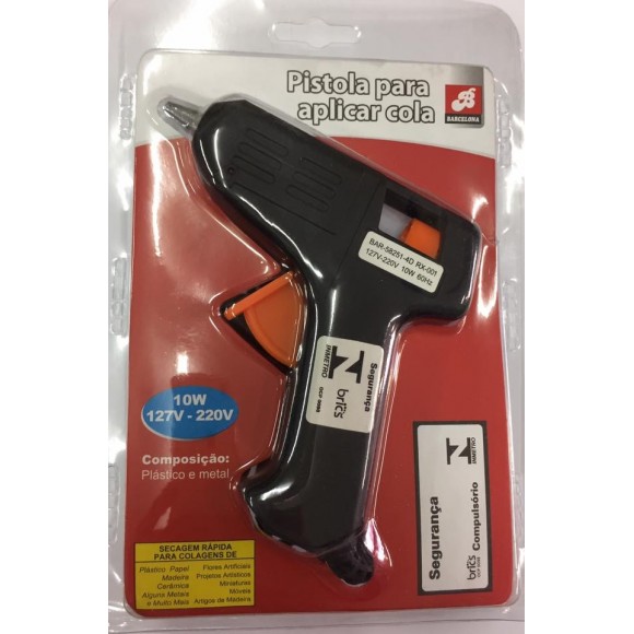 PISTOLA PARA APLICAR SILICONE 10W 127V/220V BARCELONA