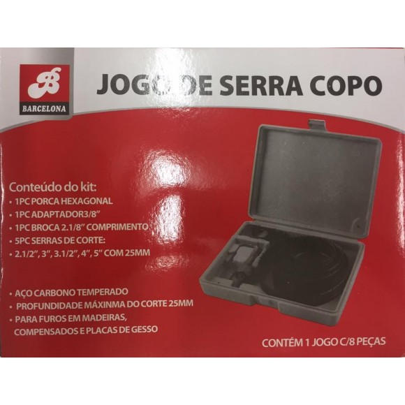 BAR-58018-23 JG SERRA COPO P/MADEIRA 8PCS BARCELONA