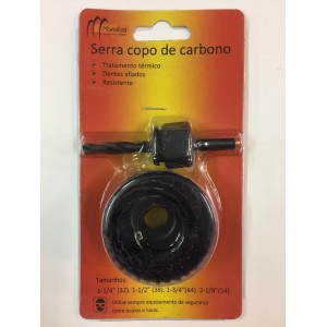 SERRA COPO DE CARBONO 5PCS MONALIZA