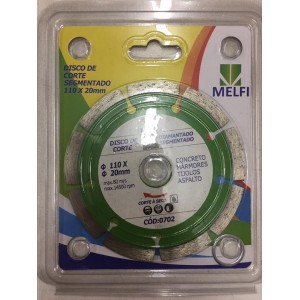 10702 DISCO DIAMANTE SEGMENTADO 110MM ME...