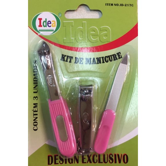 KIT DE MANICURE 3PCS IDEA