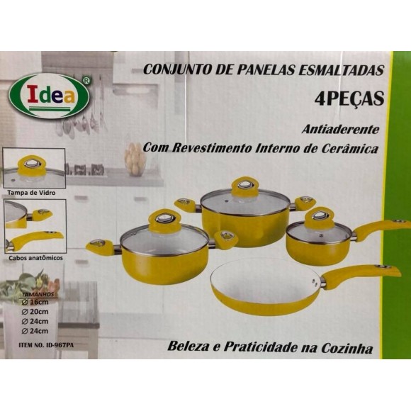 ID-967PA CONJUNTO DE PANELAS ESM. 4PCS IDEA