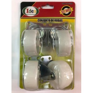 ID-5219R CONJUNTO DE RODAS GIRATÓRIAS ID...